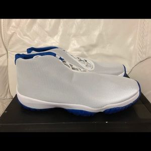 Nike Air Jordan Future White Sport Blue Black New
